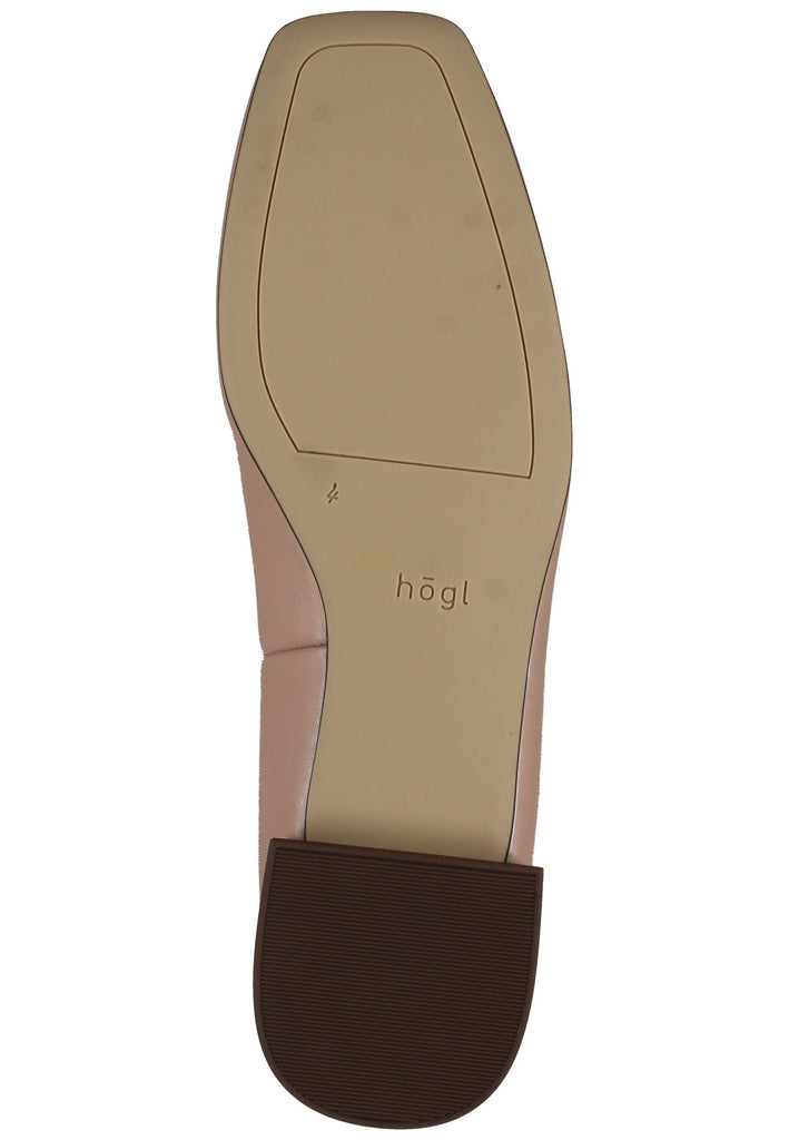 Högl Ballerinas Glattleder Nude