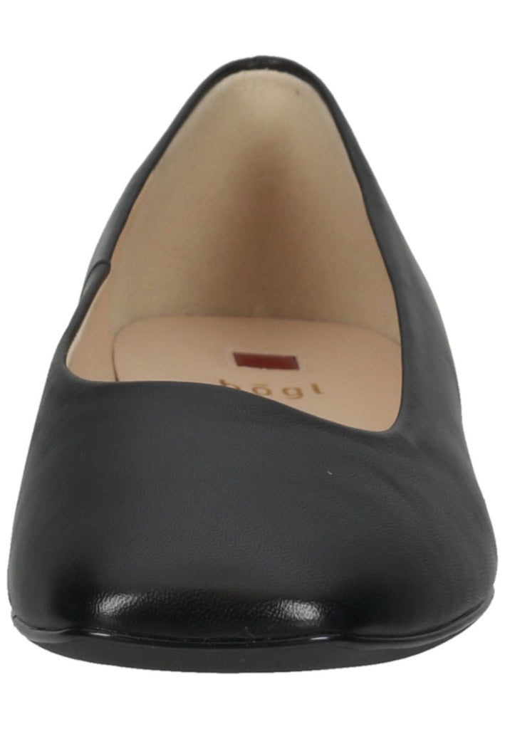 Högl Ballerinas Glattleder Schwarz