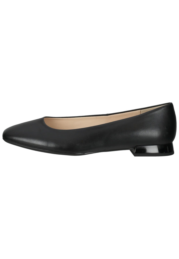 Högl Ballerinas Glattleder Schwarz