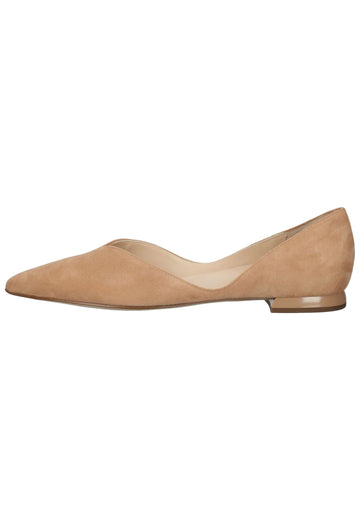Ballerinas Högl Ballerinas Veloursleder Beige