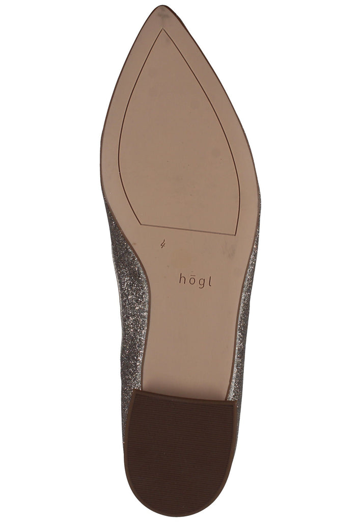 Högl Ballerinas Leder Bronce