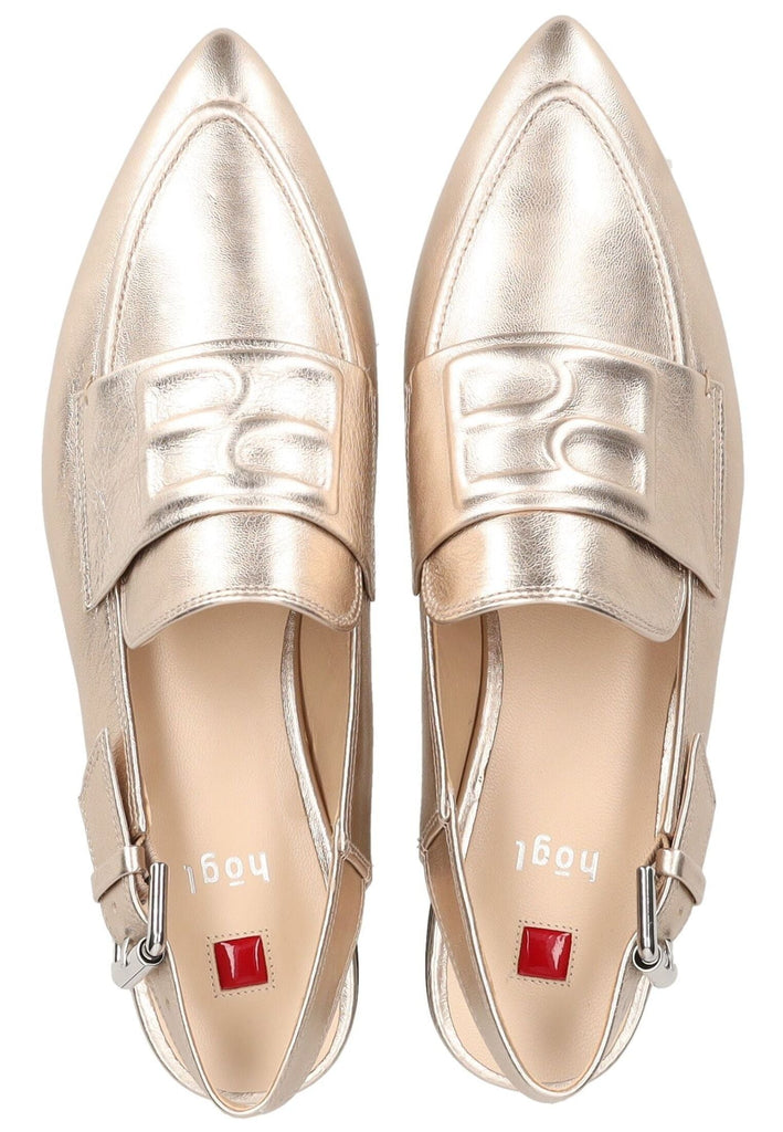 Högl Ballerinas Leder Bronze