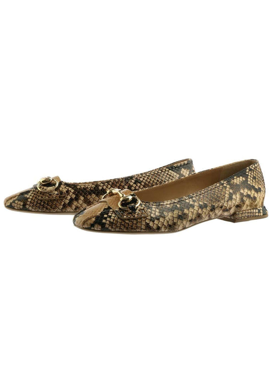 Högl Ballerinas Leder Camel