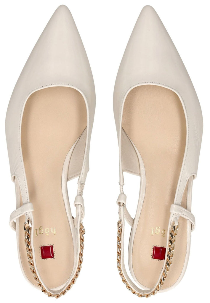 Högl Ballerinas Leder Crema
