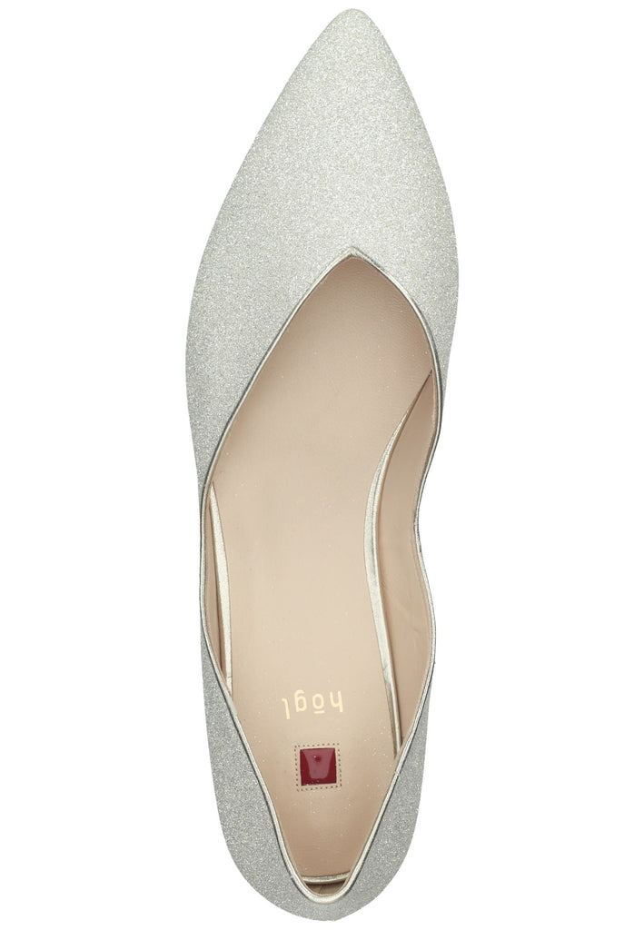 Högl Ballerinas Leder Platin