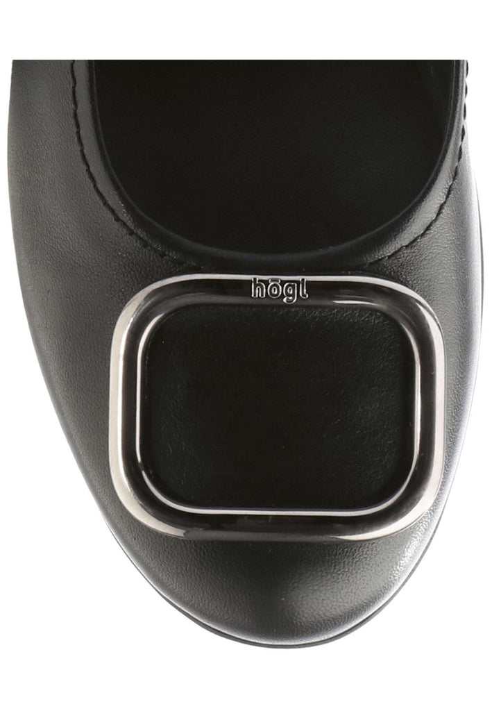 Högl Ballerinas Leder Schwarz