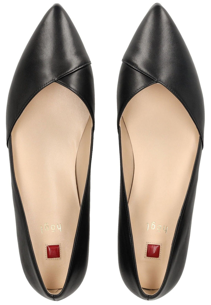 Högl Ballerinas Leder Schwarz