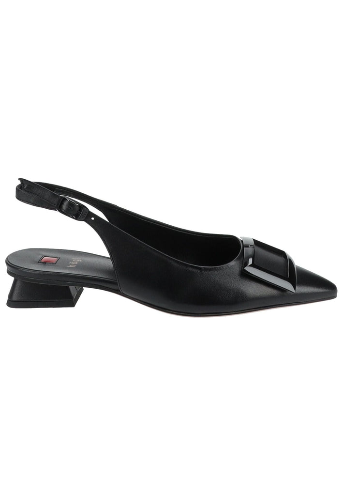 Högl Ballerinas Leder Schwarz