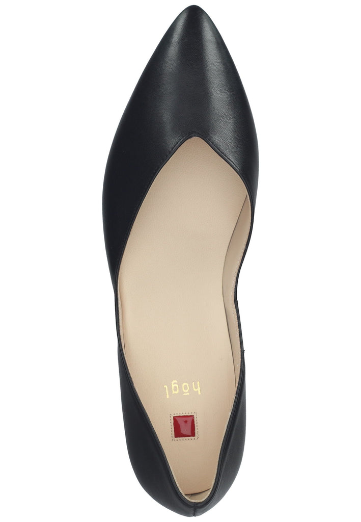 Högl Ballerinas Leder Schwarz