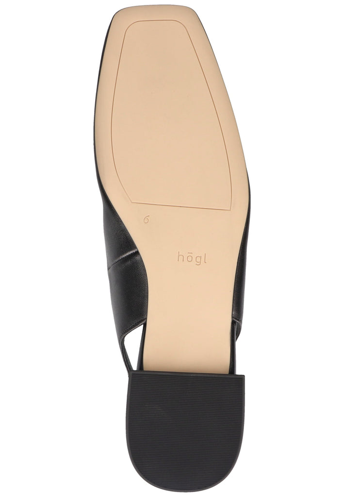 Högl Ballerinas Leder Schwarz