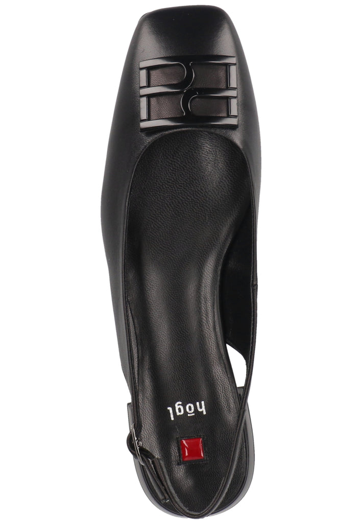 Högl Ballerinas Leder Schwarz