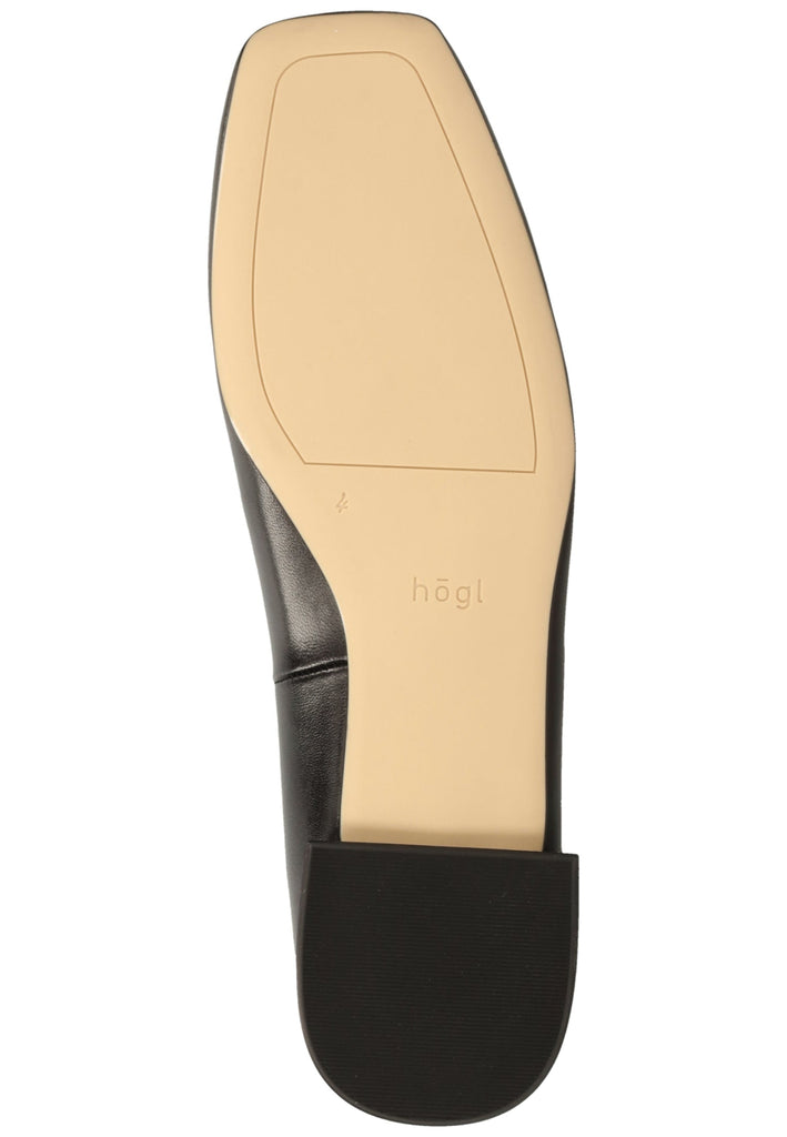 Högl Ballerinas Leder Schwarz