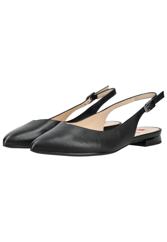 Högl Ballerinas Leder Schwarz