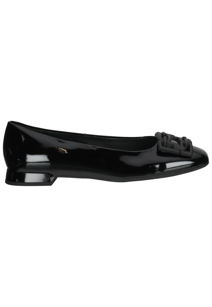 Högl Ballerinas Leder Schwarz Lack