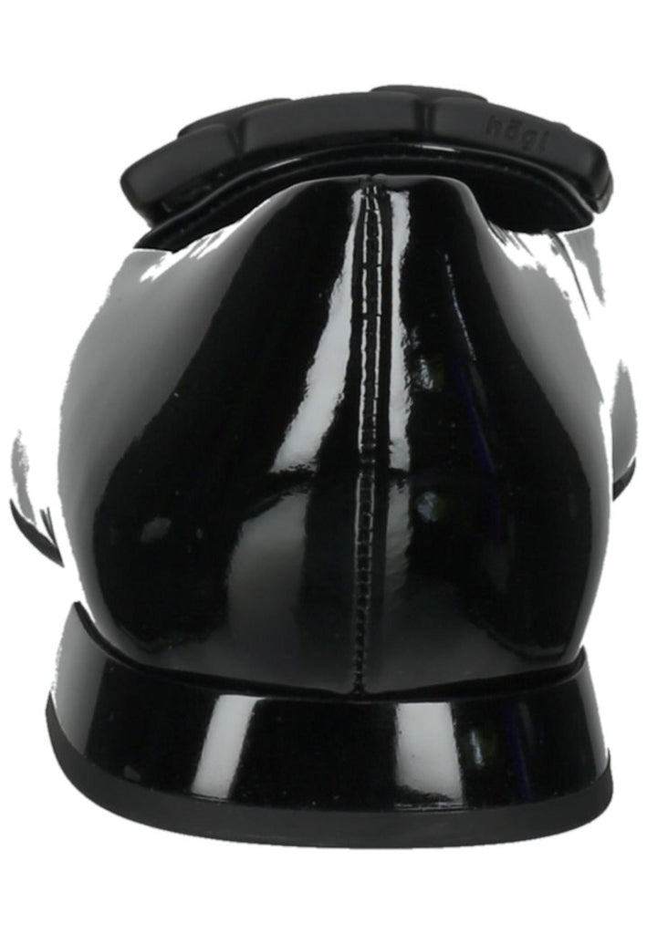 Högl Ballerinas Leder Schwarz Lack