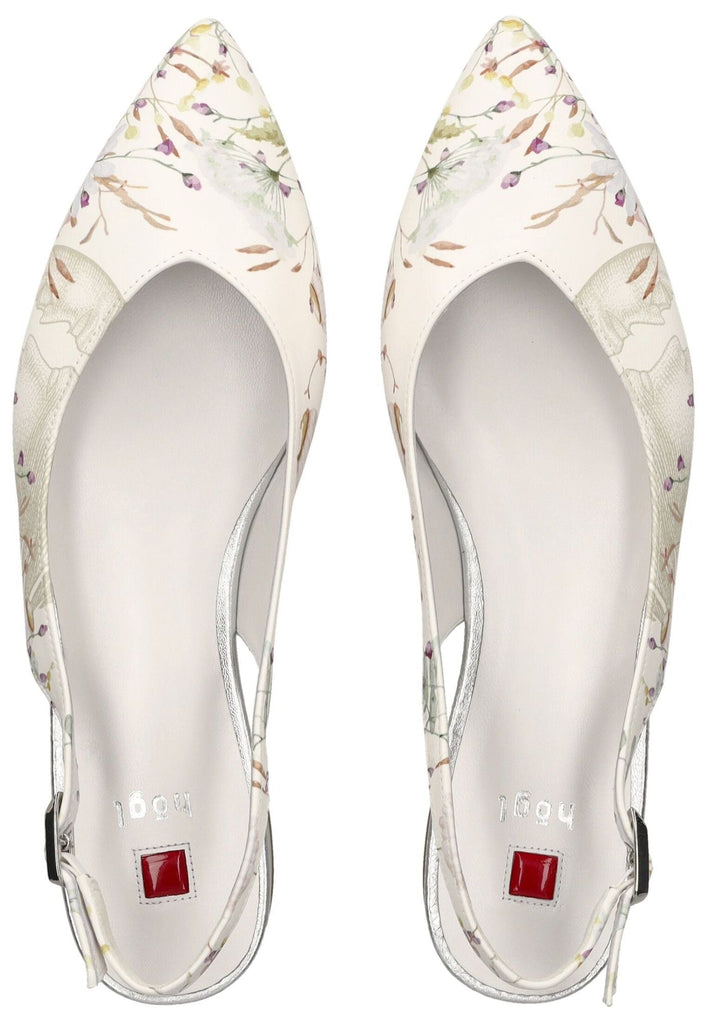 Högl Ballerinas Leder Weiß
