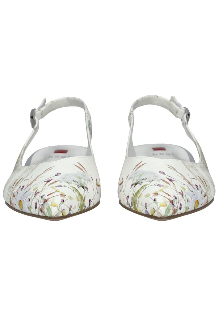 Högl Ballerinas Leder Weiß