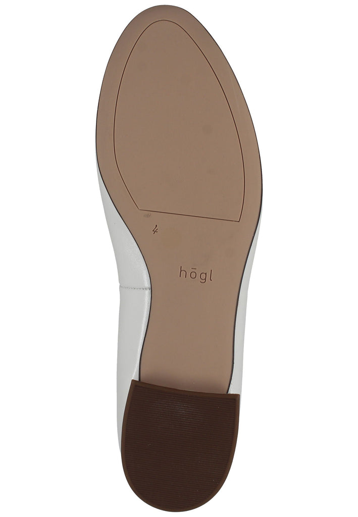 Högl Ballerinas Leder Weiß