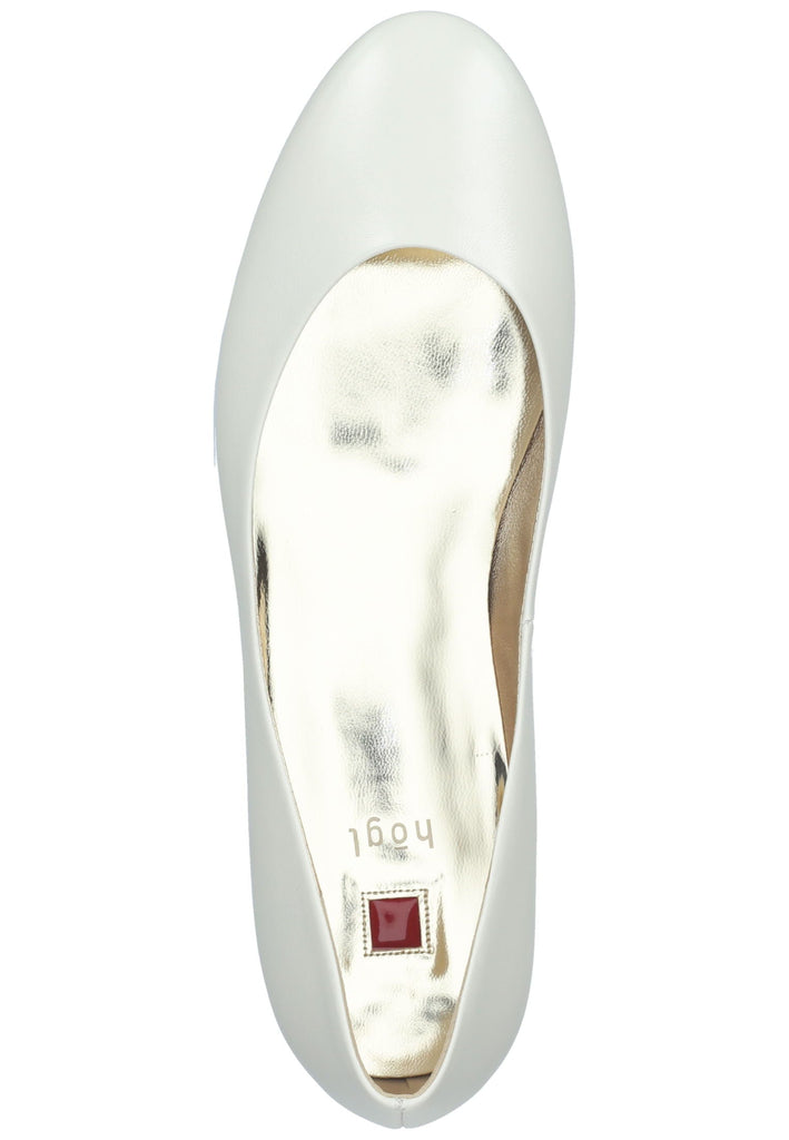 Högl Ballerinas Leder Weiß