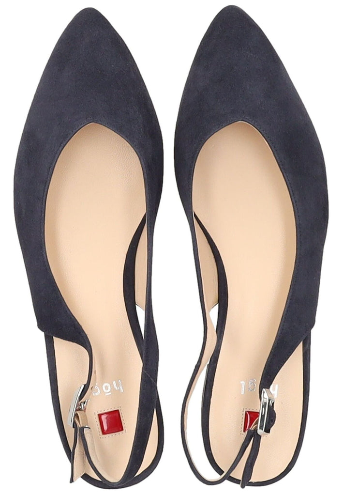 Högl Ballerinas Samt Dunkelblau