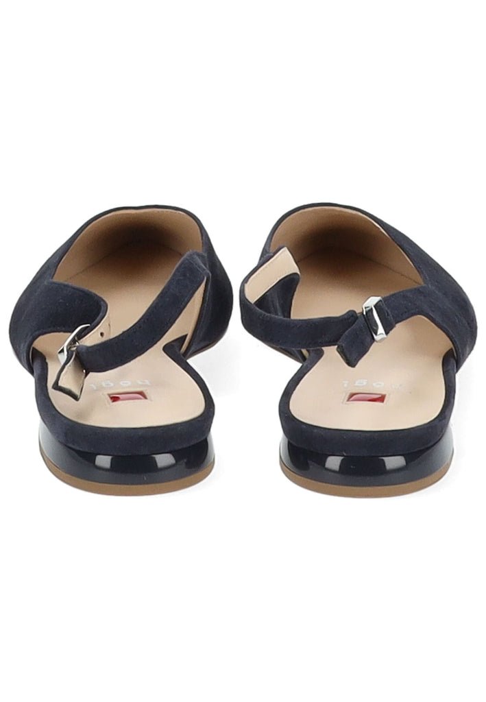 Högl Ballerinas Samt Dunkelblau