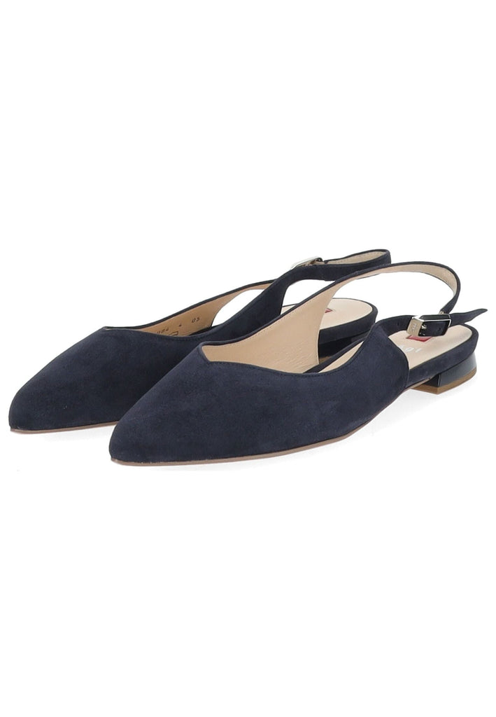 Högl Ballerinas Samt Dunkelblau
