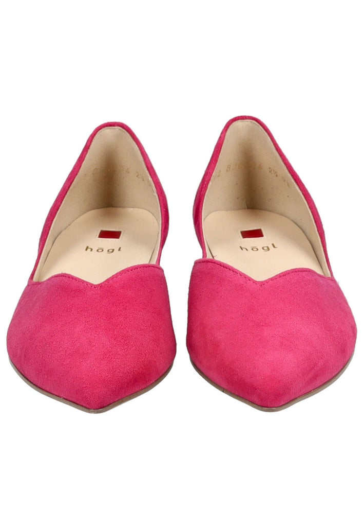 Högl Ballerinas Samt Pink