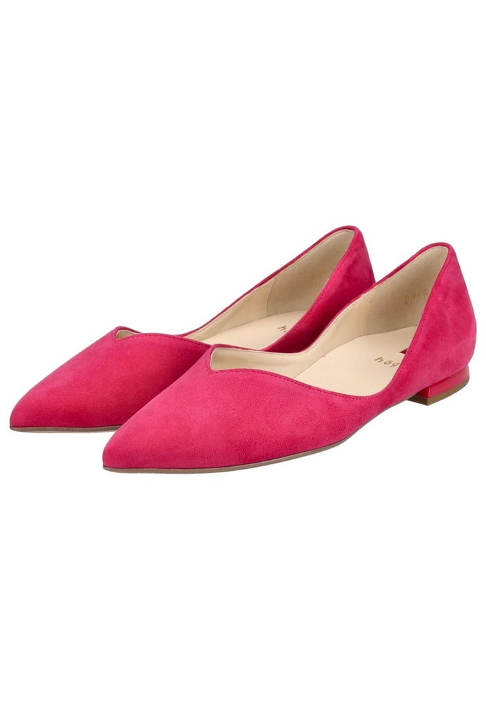 Högl Ballerinas Samt Pink