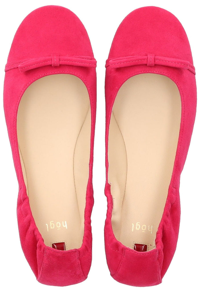 Högl Ballerinas Samt Pink