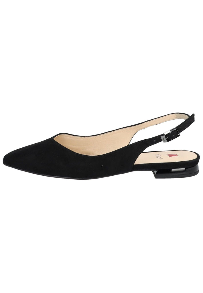 Högl Ballerinas Samt Schwarz