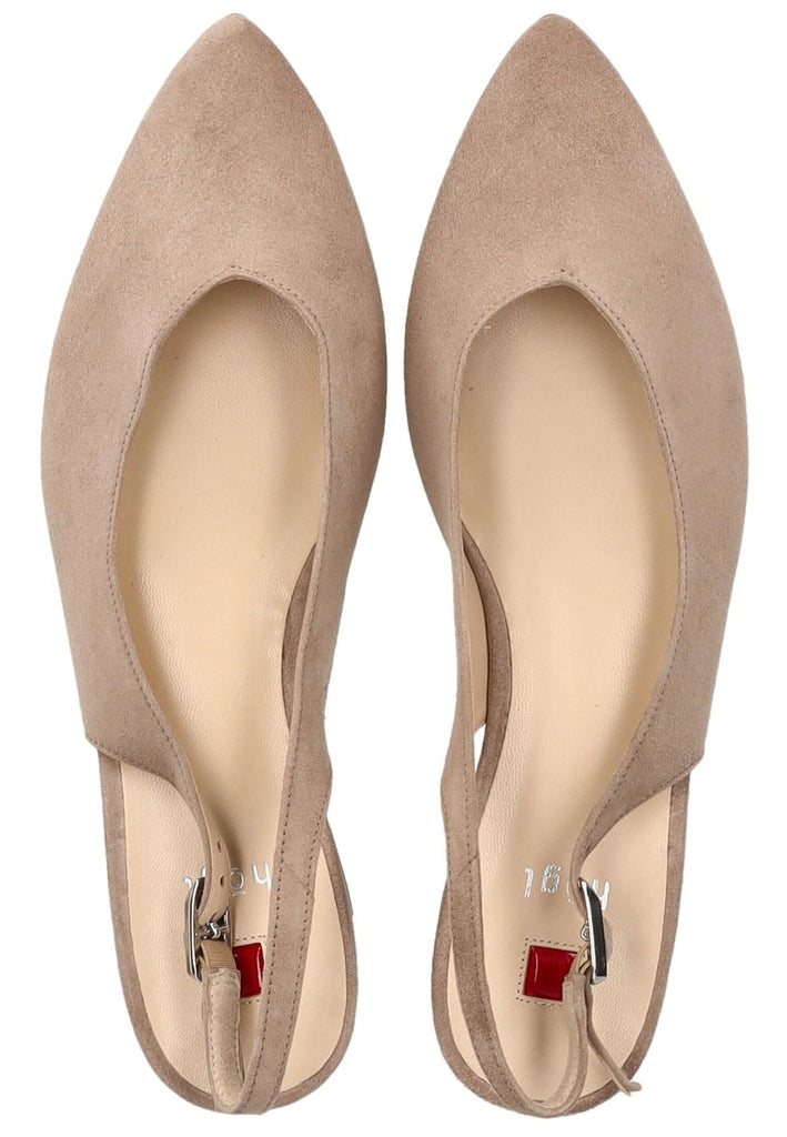 Högl Ballerinas Samt Taupe