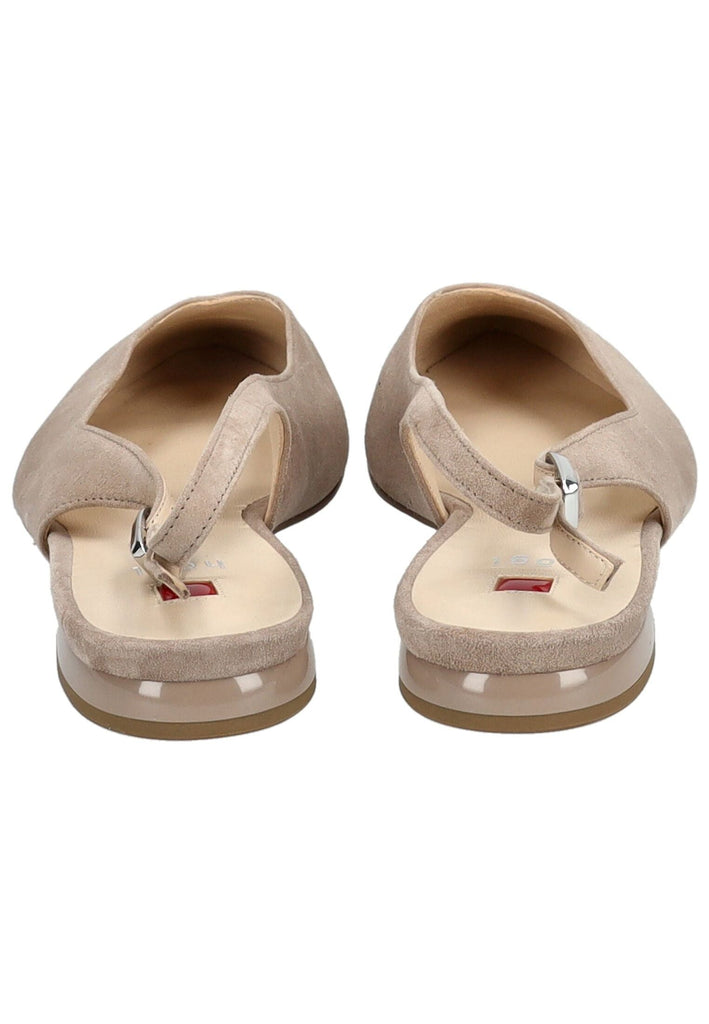 Högl Ballerinas Samt Taupe
