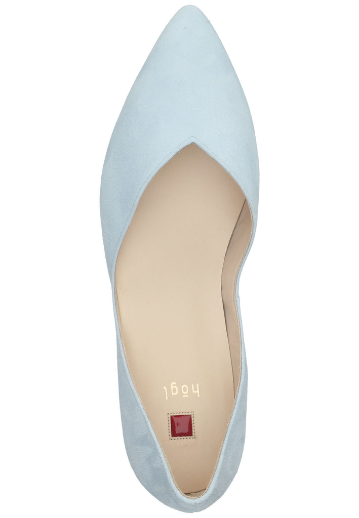 Högl Ballerinas Veloursleder Azur