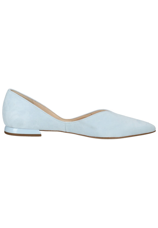 Högl Ballerinas Veloursleder Azur