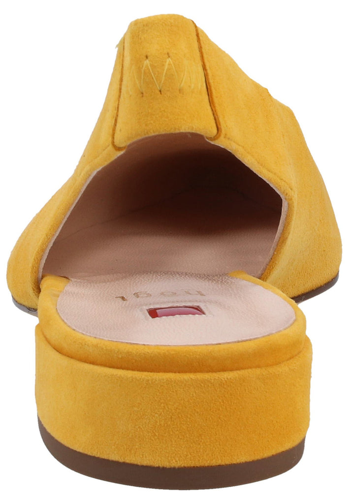 Högl Ballerinas Veloursleder Gelb
