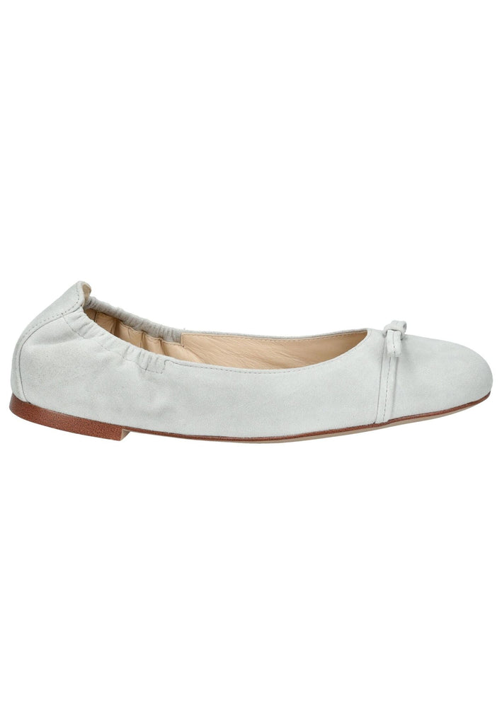 Högl Ballerinas Veloursleder Hellblau