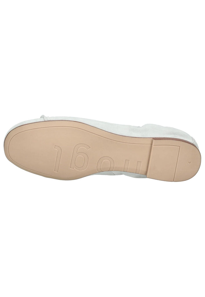 Högl Ballerinas Veloursleder Hellblau