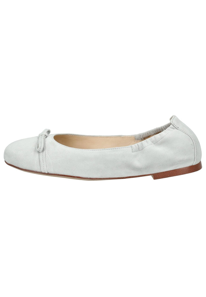 Högl Ballerinas Veloursleder Hellblau