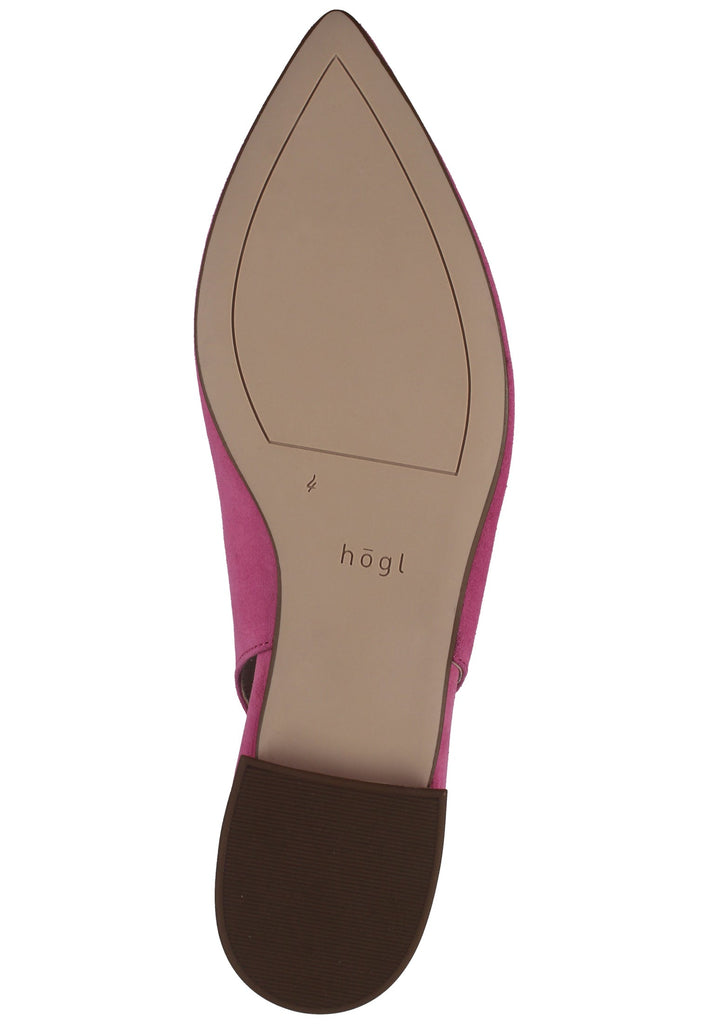 Högl Ballerinas Veloursleder Rosa