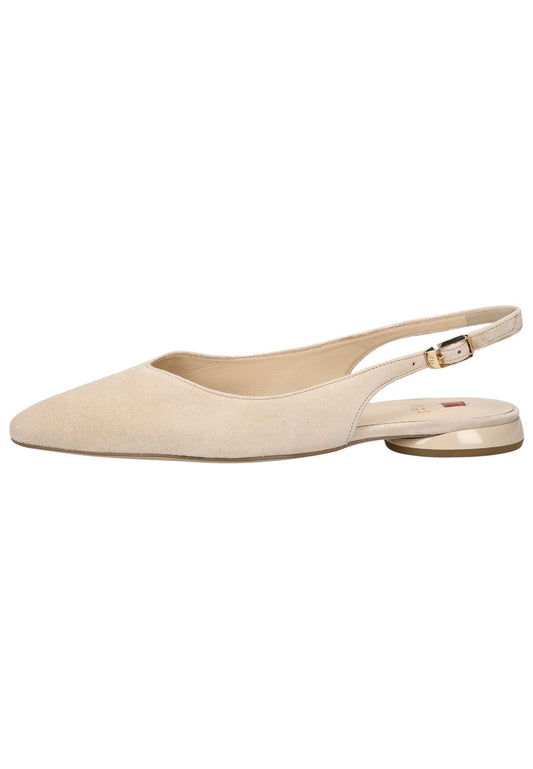 Högl Ballerinas Veloursleder Sand