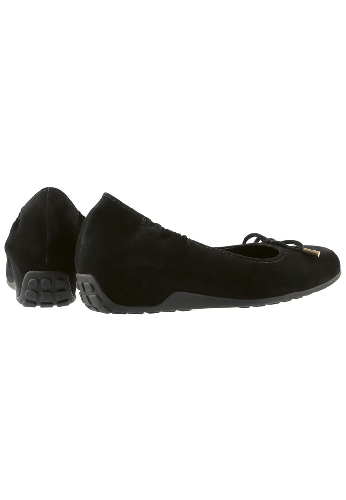 Högl Ballerinas Veloursleder Schwarz