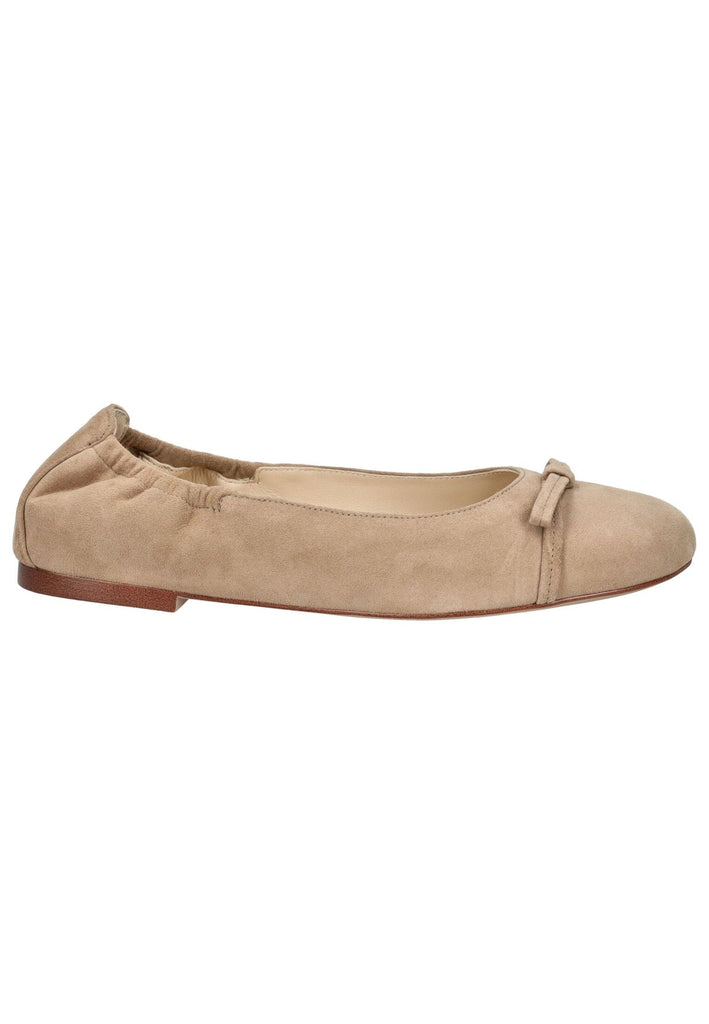 Högl Ballerinas Veloursleder Taupe