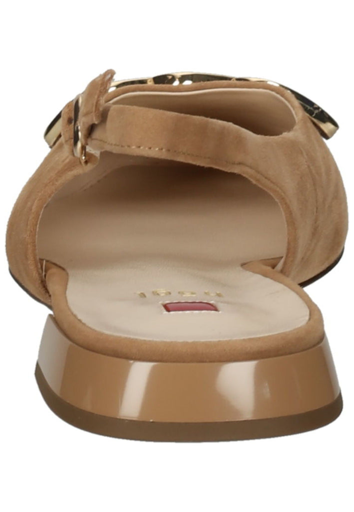 Högl Ballerinas Veloursleder Toffee