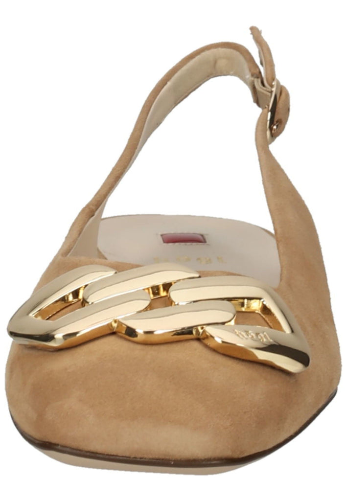 Högl Ballerinas Veloursleder Toffee