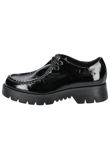 Halbschuhe Högl Halbschuhe Leder Schwarz Lack