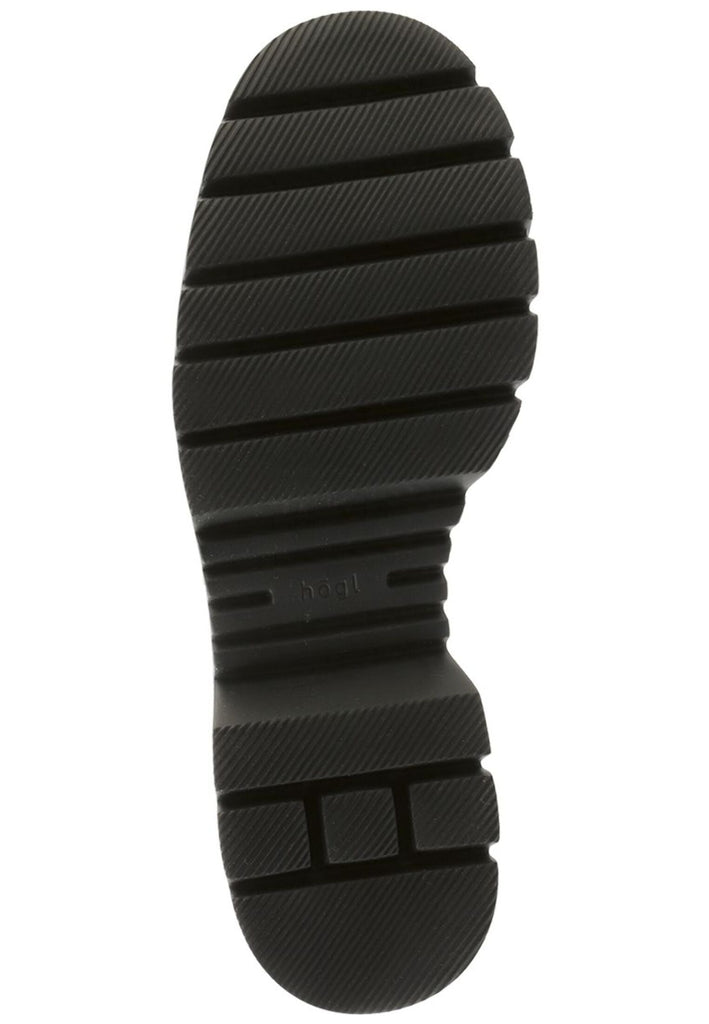 Högl Halbschuhe Leder Weinrot