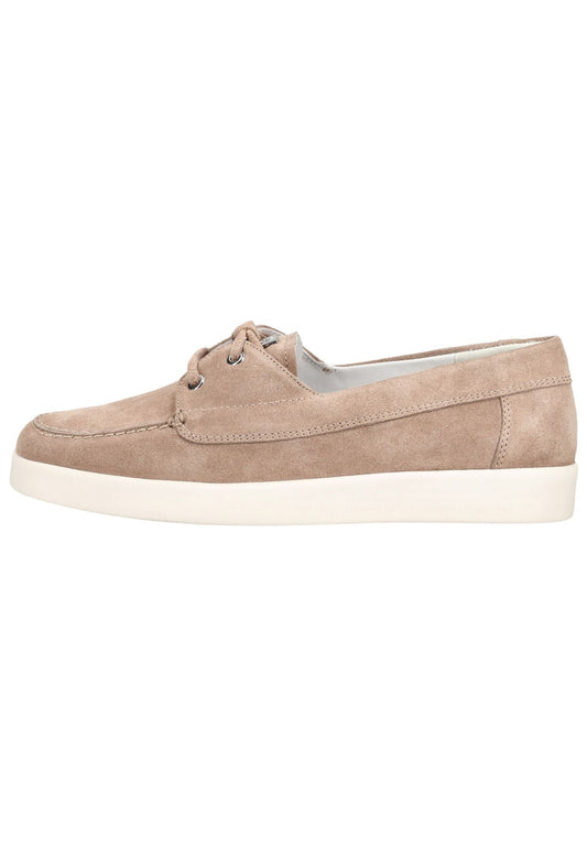 Högl Halbschuhe Veloursleder Sand