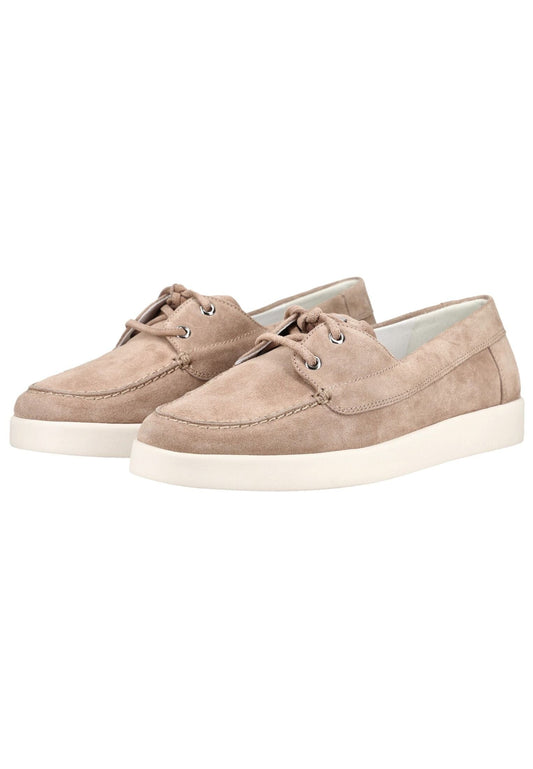 Högl Halbschuhe Veloursleder Sand