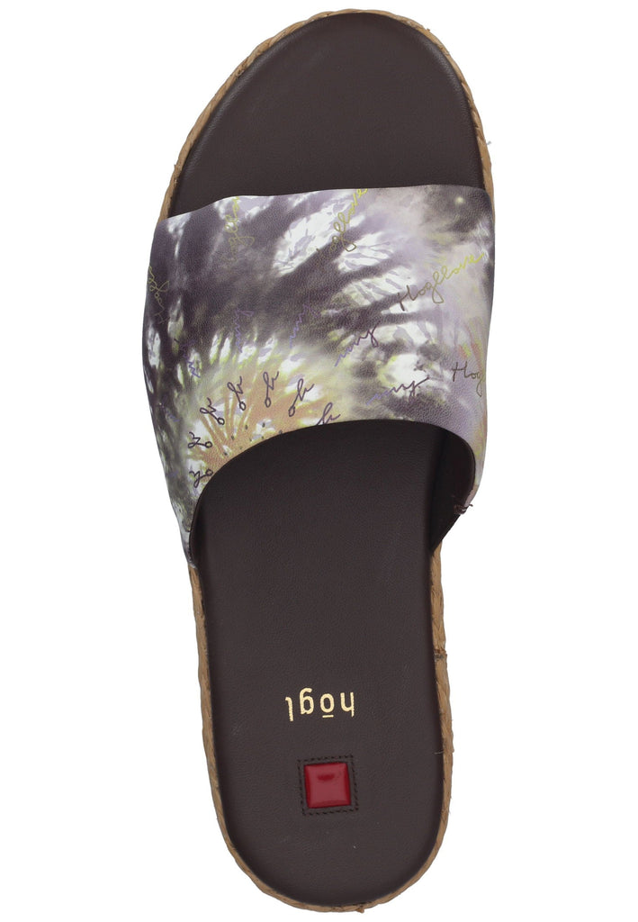 Högl Pantoletten Leder Chocolate