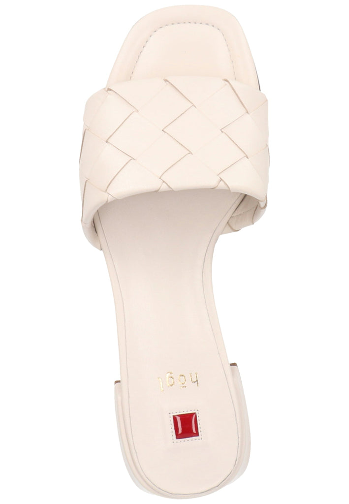 Högl Pantoletten Leder Creme